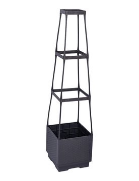 Viva domo XXL-Pflanzturm grau