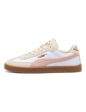 Sneakers bianco rosa in tessuto e pelle Club II Era Cv 37