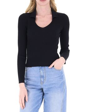 VICOLO Maglia scollo V NERO UNI