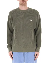 Maglione in cotone VERDE OLIVA L