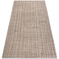 Teppiche Teppich Aura J1852a Beige - Linien, Strukturell, 120x170 Cm 120x170 Cm