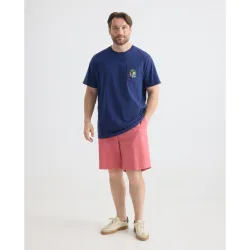 Pantalón corto de hombre tipo chino elástico tallas grandes