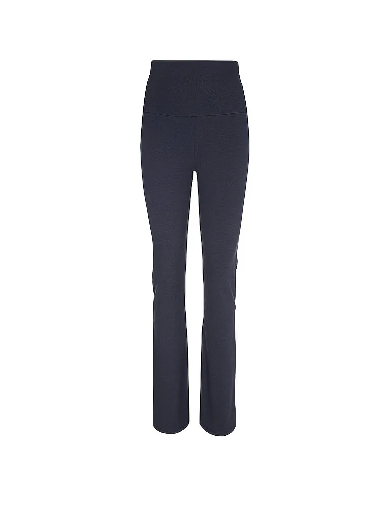 Pantaloni da yoga da donna Classic Rolldown blu XL - Mandala - FashionsVida
