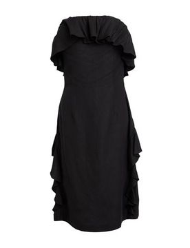Minivestido Mujer Negro 36 Mujer