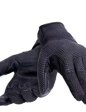 Guanti Moto Donna TORINO WOMAN GLOVES # Nero Antraci taglia L - Dainese - FashionsVida