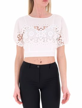 Top in cotone BIANCO 44
