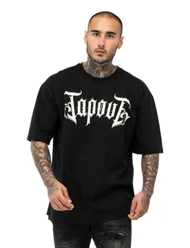 T-shirt à Manches Courtes Simply Believe Black / White M