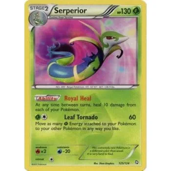 Pokemon Dragons Exalted 125/124 Serperior (Secret Rare) - Pokémon - FashionsVida