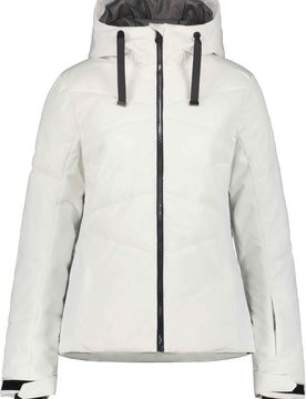 Stepp- Und Daundenjacken Stretch Ski /Snowboard Ellwangen W Blanc Optique für Damen Größe 42 FR Weiß