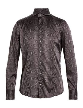 Camisa Hombre Verde oscuro 41 Hombre