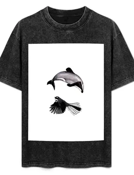 Maui Dolphin and Fantail Circle of Life T-Shirt Sporty Casual Quick Dry T-Shirt - Aliexpress - FashionsVida