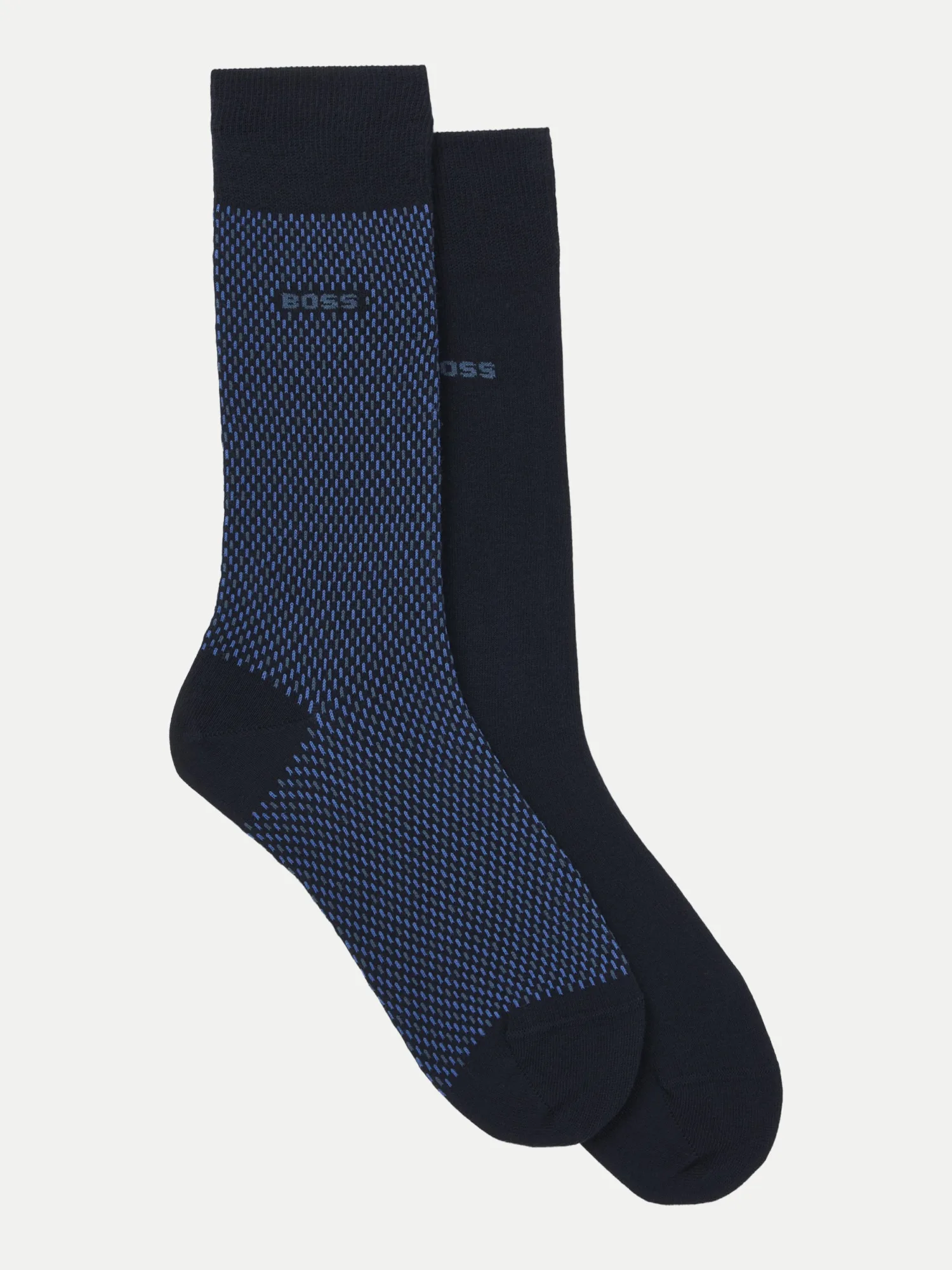 Socken mit Label-Detail Blau 43-46 - BOSS - FashionsVida