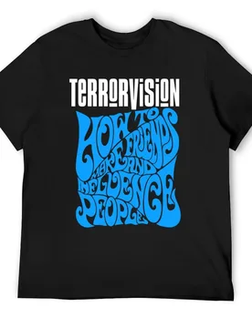 Terrorvision, How to Make Friends and Influence People, 1994, Oblivion, Vintage, Remake, Britpop, Br T-Shirt - Aliexpress - FashionsVida