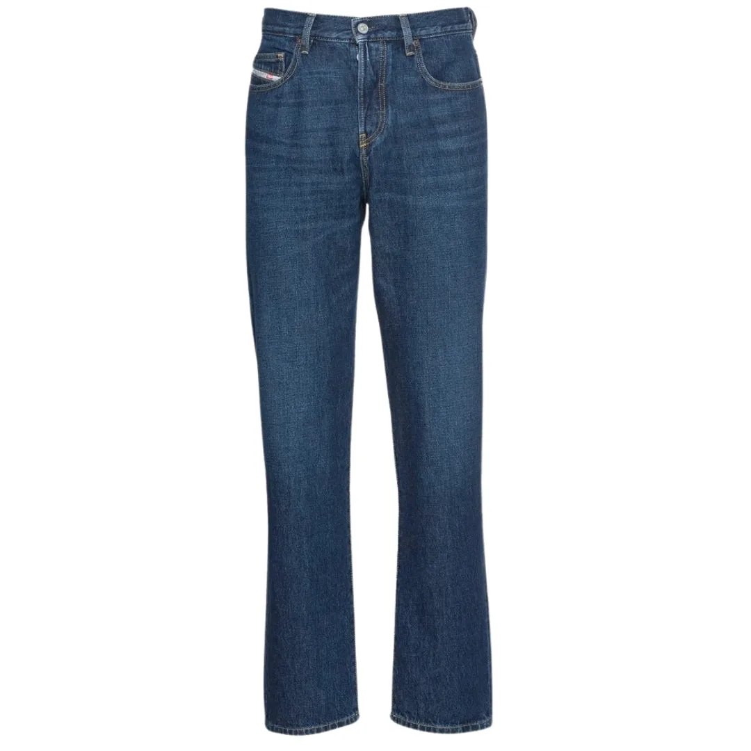 Mens D-Viker Medium Blue Jeans - Size 27w/30l - Diesel - FashionsVida