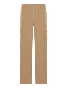 Lino Pantaloni cargo in lino