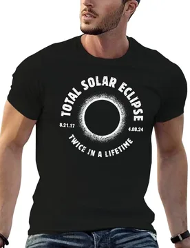Total Solar Eclipse Twice in a lifetime event T-Shirt Street Style Casual Tee Shirt - Aliexpress - FashionsVida