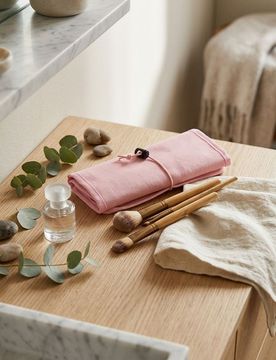Borsa da toilette - rosa pastello