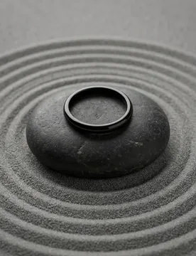 Carlidana.European and American style minimalist black thin band solid ring with a unique design, versatile ring - Aliexpress - FashionsVida