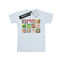 Womens/ladies Toy Story Character Squares Cotton Boyfriend T-Shirt (White) - Size Small
