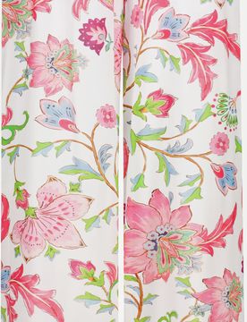 Palazzo Hose mit Blumenmuster Mehrfarbig 42