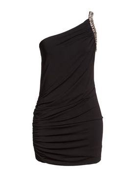 Minivestido Mujer Negro 36 Mujer