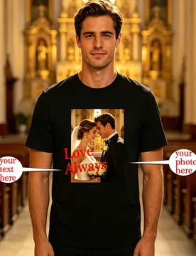 POD Custom Men's Cotton T-shirt Personalized Your Design Here Text T Shirts Women Men Add Your Own Design DIY T Shirts Pet - Aliexpress - FashionsVida
