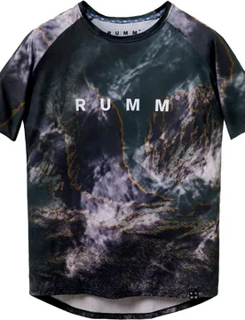 Marmol m camiseta técnica manga corta hombre Negro (S) - Rumm Culture - FashionsVida