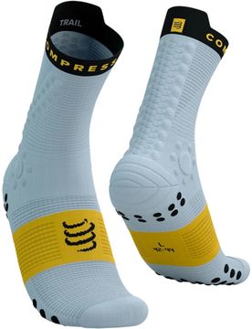 Pro racing socks v40 trail calcetines running Gris (1)