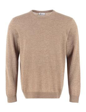 The (alphabet) Ribbed-Edge Cashmere Sweater