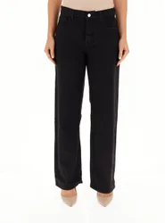 Pantalone wide leg LIU JEANS NERO 38