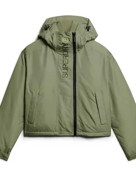Giacca Embroidered Windbreaker Seagrass Green 2XS - Superdry - FashionsVida
