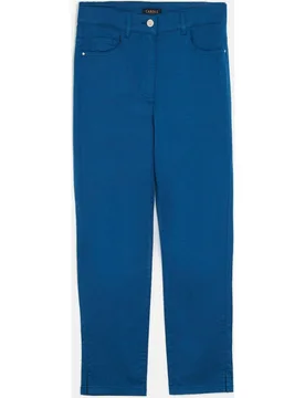 Pantalón pitillo de mujer cropped con 5 bolsillos - Caroll - FashionsVida