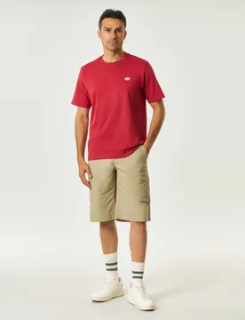 Bermuda cargo Eagle Bend beige in puro cotone - Dickies - FashionsVida