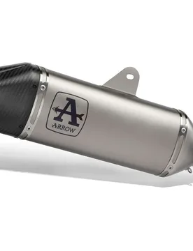 Terminale di Scarico Veloce in alluminio Honda CB 750 taglia uni - Arrow - FashionsVida