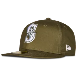 FIFTY Unisex Caps - Green - Size 7 1/8 - Cotton - Green - Size: 7 1/8