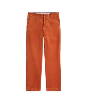 Pantalone in velluto a coste arancione 31/L32 - Ralph Lauren - FashionsVida