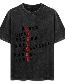 Ride The Cyclone Océan Ricky Mischa Noel Constance Karnak Jane classique T-Shirt Sports Casual Short Sleeve Cotton Tee - Aliexpress - FashionsVida