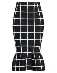 Falda midi Mujer Negro 34,36,40 Mujer