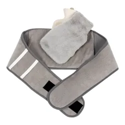 Wärmflaschengürtel "4 in 1" grau