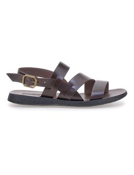 Sandali Marrone in pelle e cuoio 4451 44
