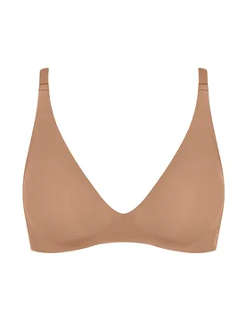 Push Up Bralette ZERO FEEL 2.0 nostalgic brown beige L - Sloggi - FashionsVida