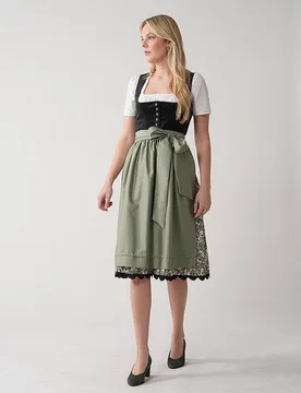 Dirndl DORIT olive 42 damen - Wenger - FashionsVida