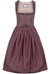 Dirndl Moana (malve, Gr. 34) von Heimatgwand für Damen, 60% Polyester,40% Viskose