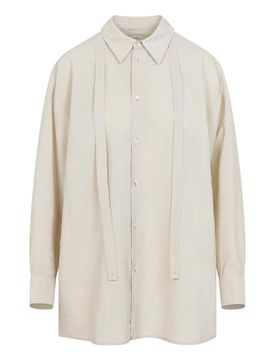 Lemaire Camicia Lunga Con Cravatta