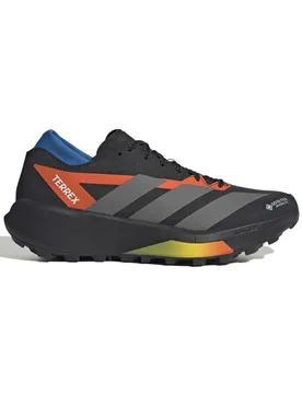 Terrex Agravic Gore-tex® 2 Trail Running Shoes Core Black / Grey Four / Impact Orange UK 10 Men - Adidas - FashionsVida