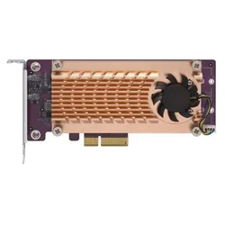 Carte D´extension Qm2-2p- Pci-e 244a Black One Size unisex