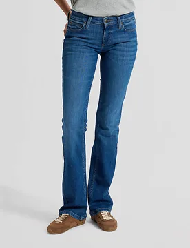 Jessica Low Rise Bootcut Jean Indigo Peak Größe 27x33 female - Lee - FashionsVida