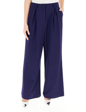 Pantalone con pinces BLU NAVY 42