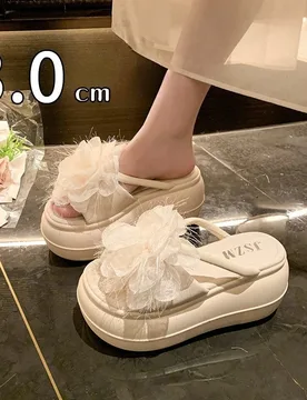CM Womens Shoes Exquisite Flower Platform Slippers for Woman Comfortable Vacation Casual Shoes Designer Shoes Zapatos De Mujer - Aliexpress - FashionsVida