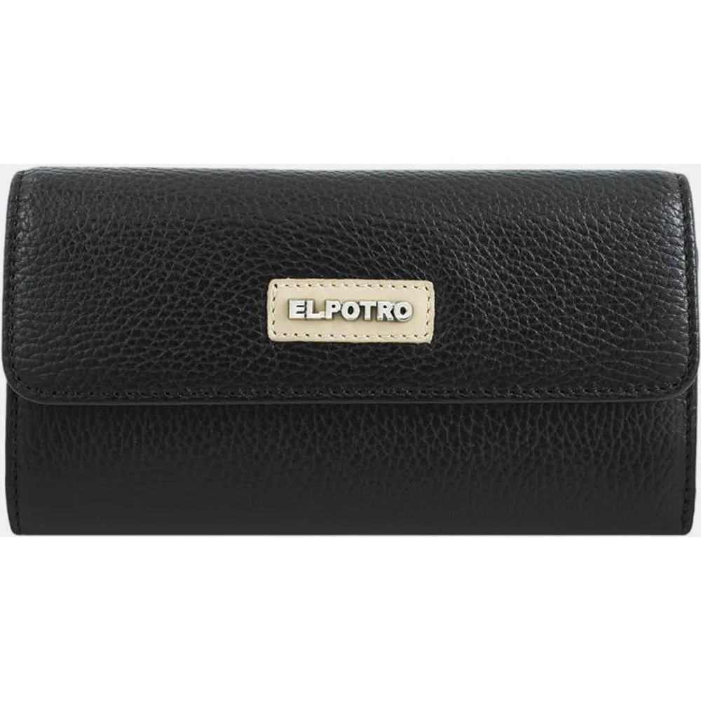 Billetero cartera de señora fabricado en piel vacuno - El Potro - FashionsVida